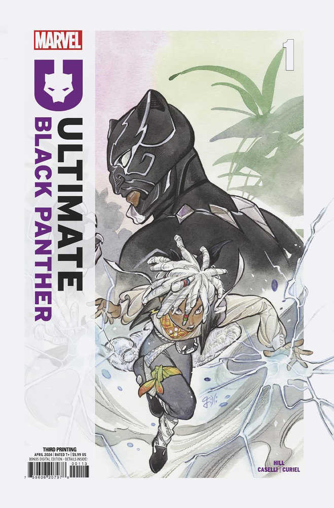 Ultimate Black Panther #1 Peach Momoko 3rd Printing Variant - NM Near Mint