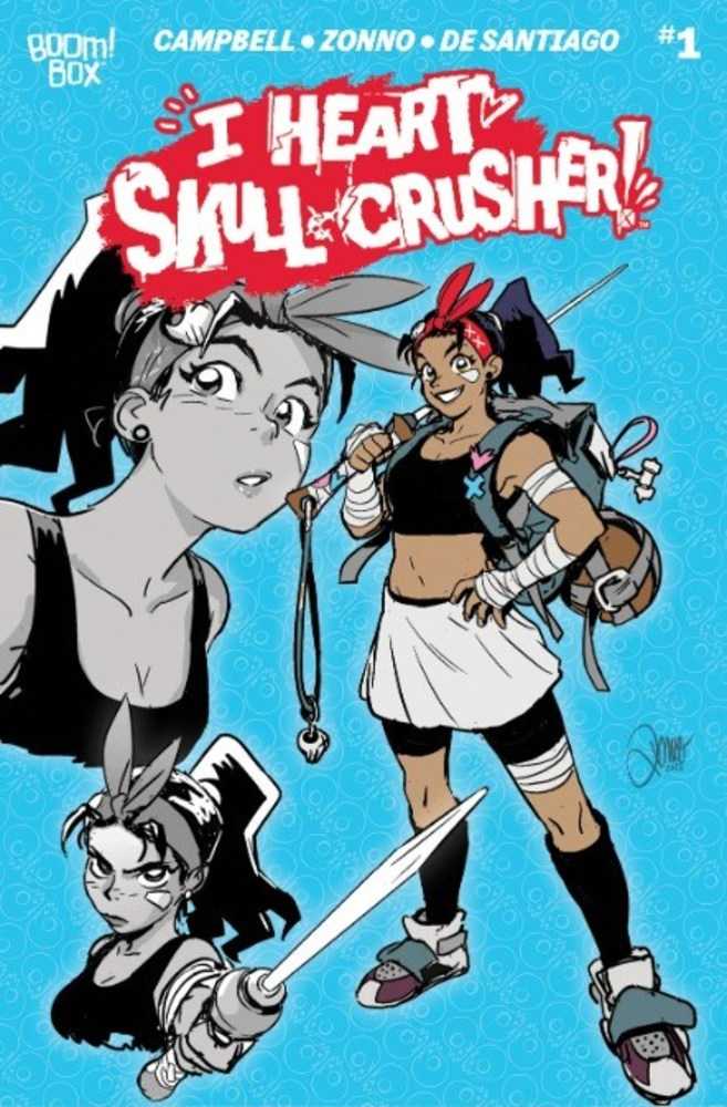 I Heart Skull-Crusher #1 2nd Print Zonno - NM Near Mint