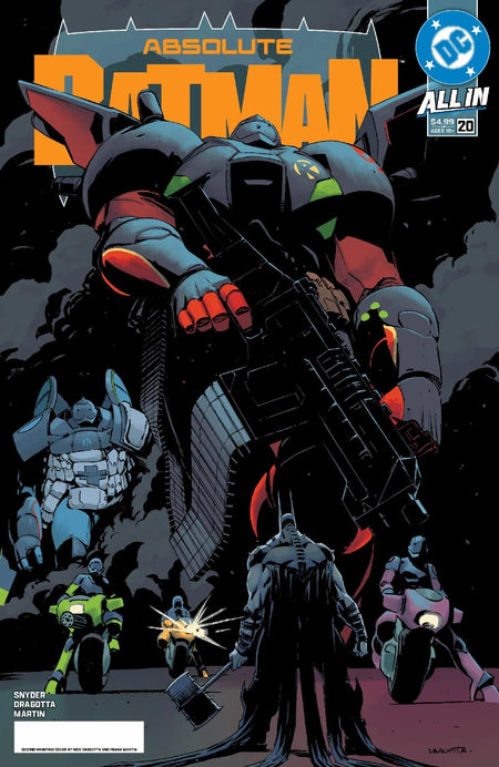 Absolute Batman #20 Cover A Nick Dragotta Replacement Copies/2nd Print 06/03/26
