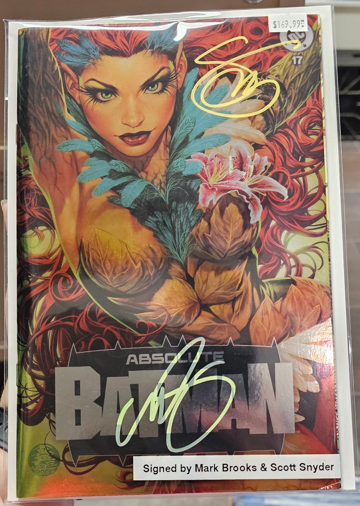 Absolute Batman #17 Mark Brooks MegaCon Foil Limited Exclusive SIGNED by MARK BROOKS & SCOTT SNYDER