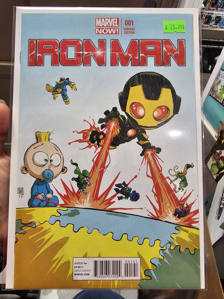 Iron Man #1 Skottie Young 2012