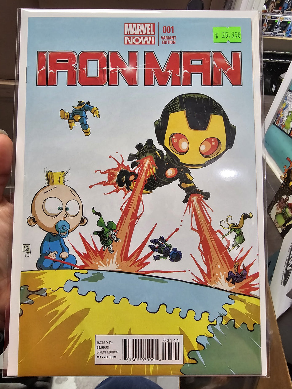 Iron Man #1 Skottie Young 2012
