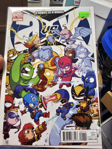A Babies vs. X Babies #1 Skottie Young 2012