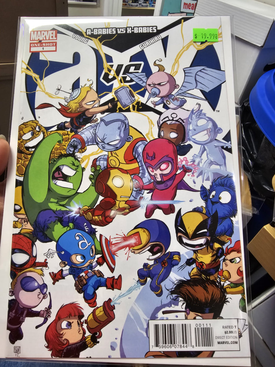 A Babies vs. X Babies #1 Skottie Young 2012