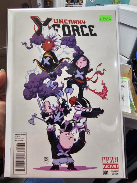 Uncanny X-Force #1 Skottie Young 2012