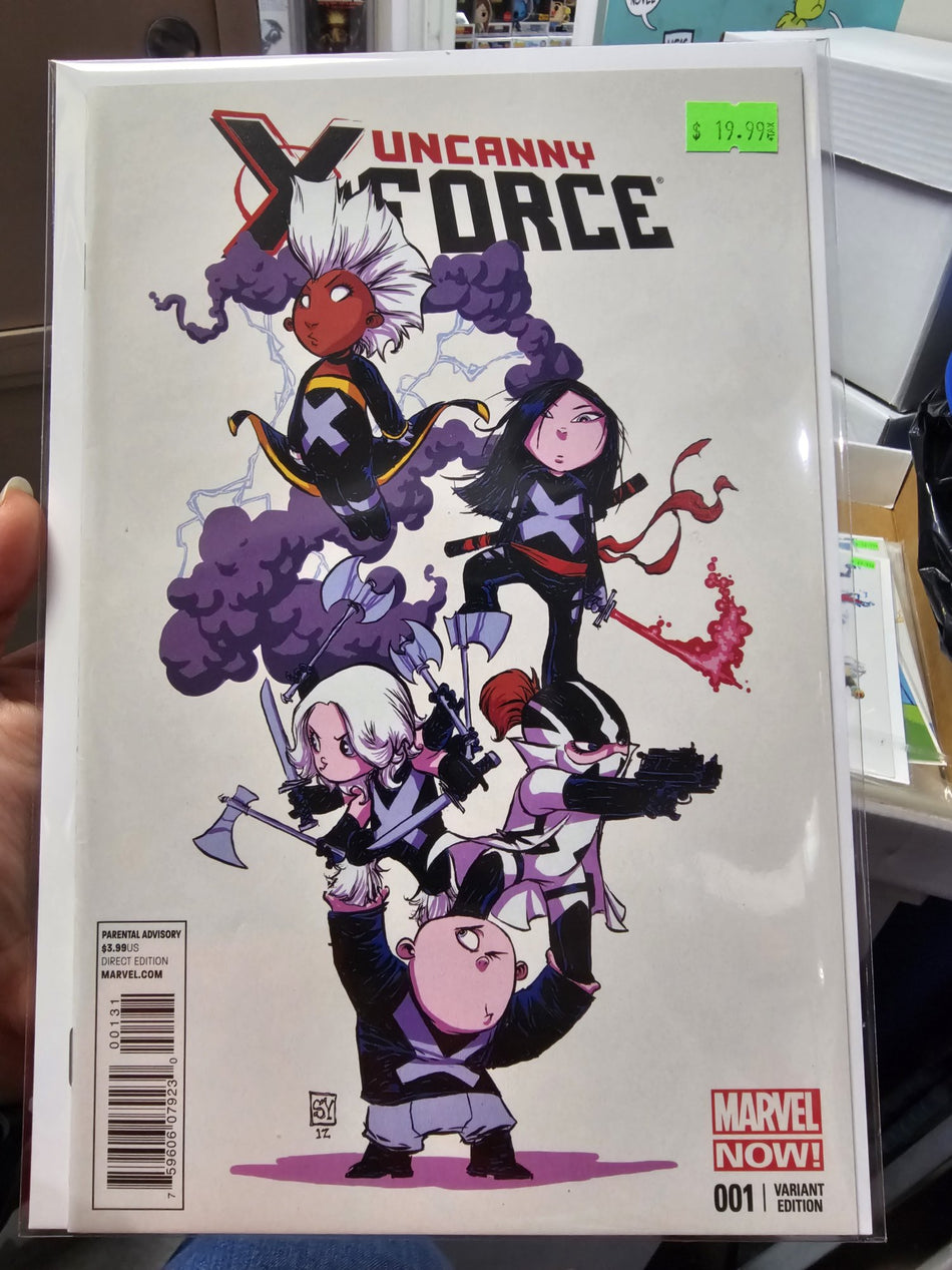 Uncanny X-Force #1 Skottie Young 2012