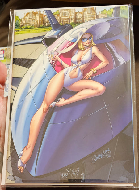 Marvel Swimsuit Special Brand New Beach Day #1 Emma Stone VIRGIN Variant JSC J Scott Campbell Exclusive Limited to only 1,000 Copies!