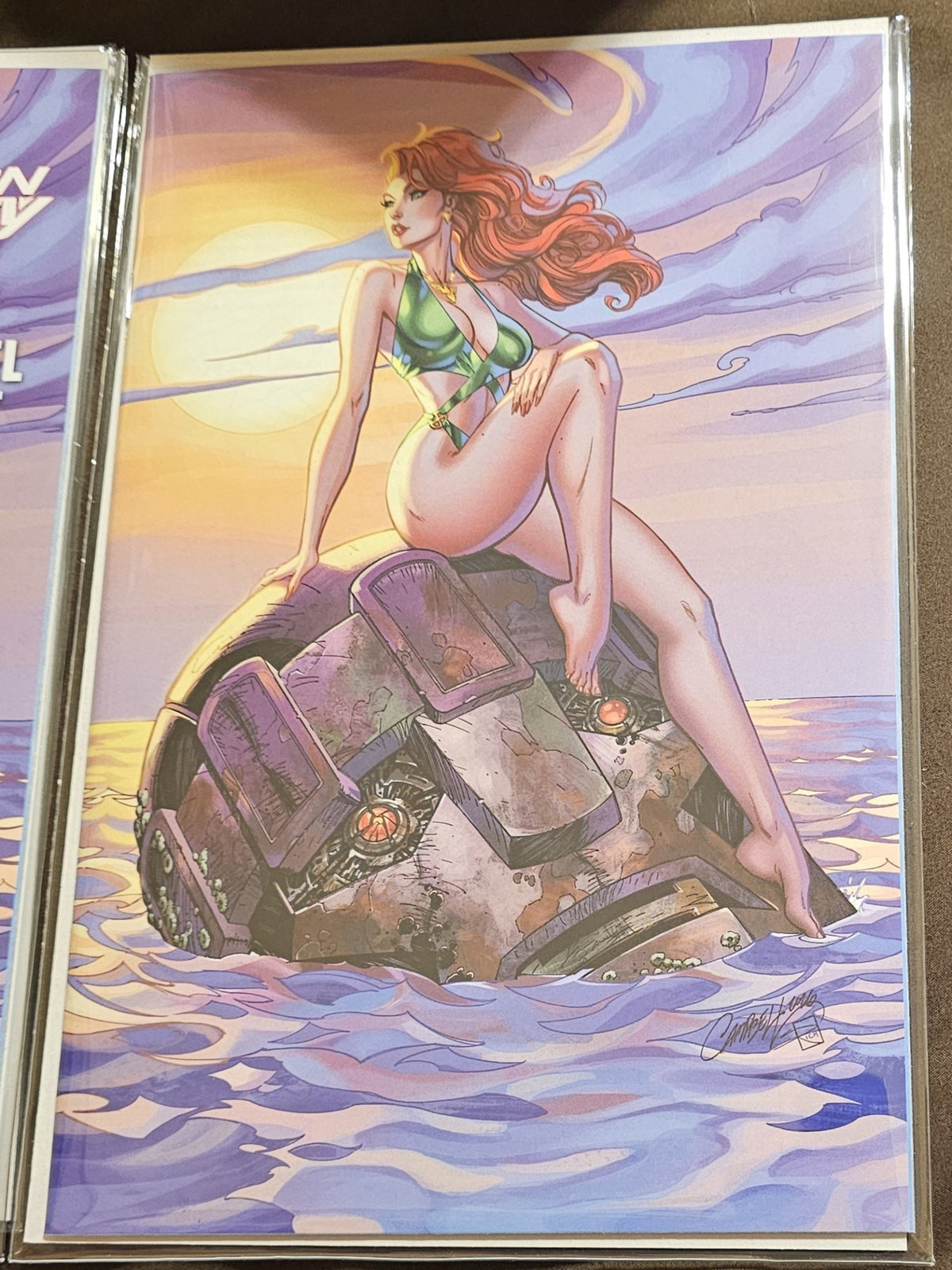 Marvel Swimsuit Special Brand New Beach Day #1 Jean Grey Virgin Variant JSC J Scott Campbell Exclusive Limited to 1,000 Copies