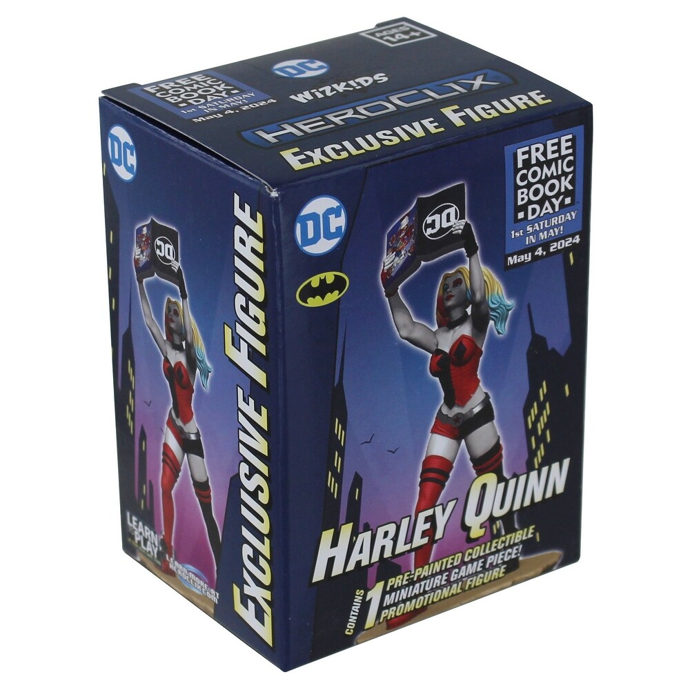 FCBD 2024 DC HEROCLIX EXC FIG HARLEY QUINN