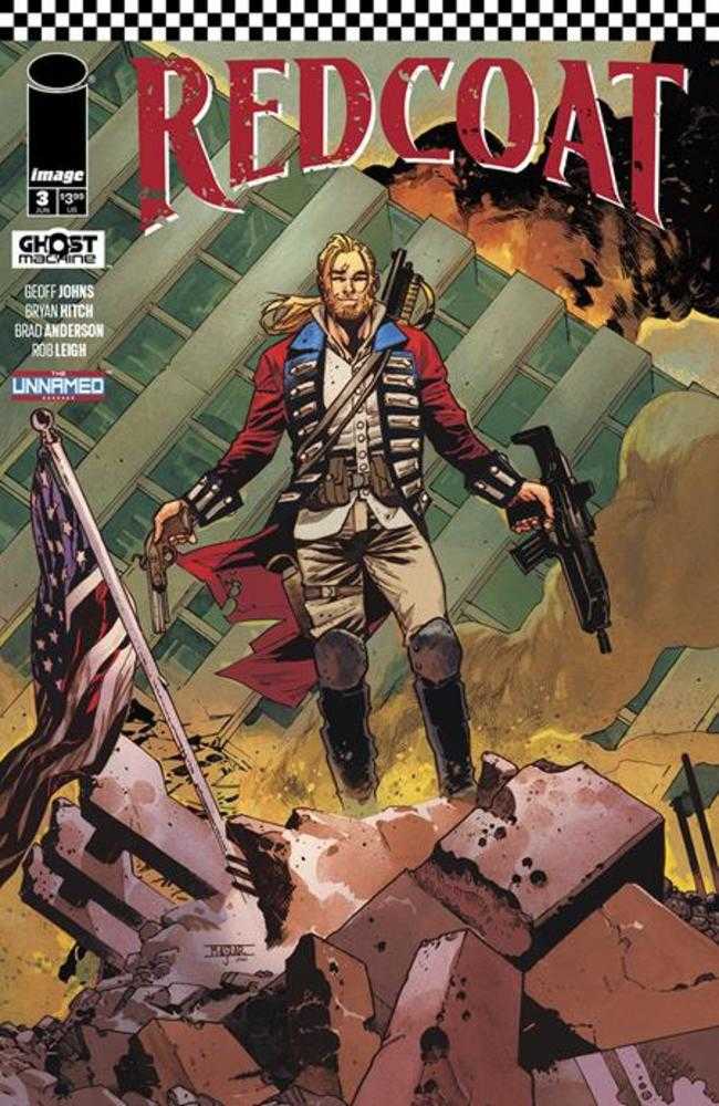 Redcoat #3 CVR B Mahmud Asrar & Matthew Wilson Variant - NM Near Mint