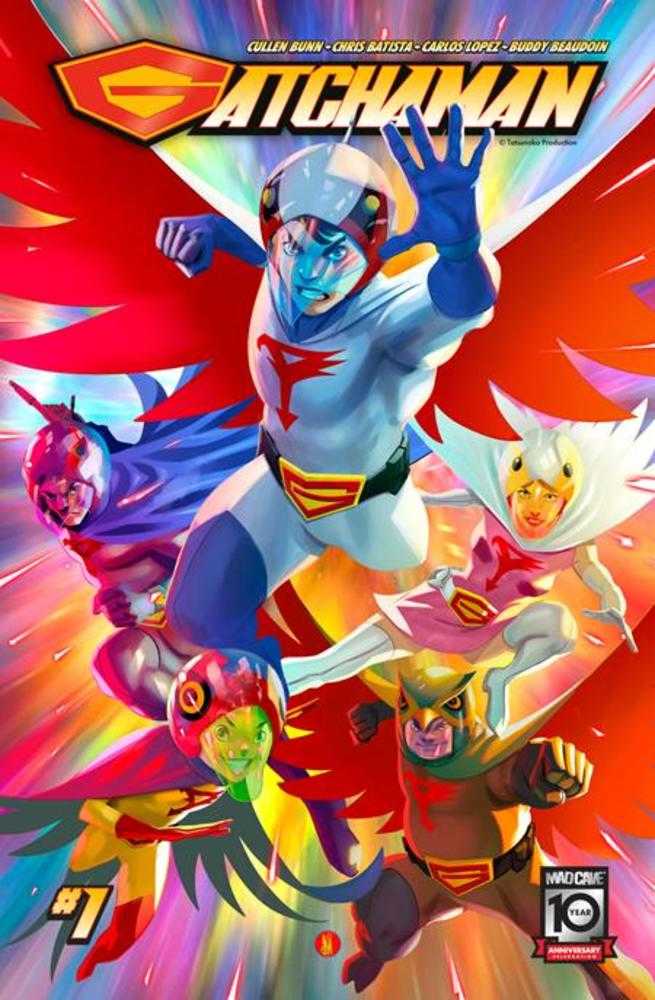Gatchaman #1 Cover A Inaki Miranda - NM Near Mint