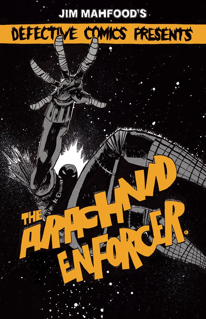 Defective Comics Presents Arachnid Enforcer #1 by Jim Mahfood Mahfood Cover