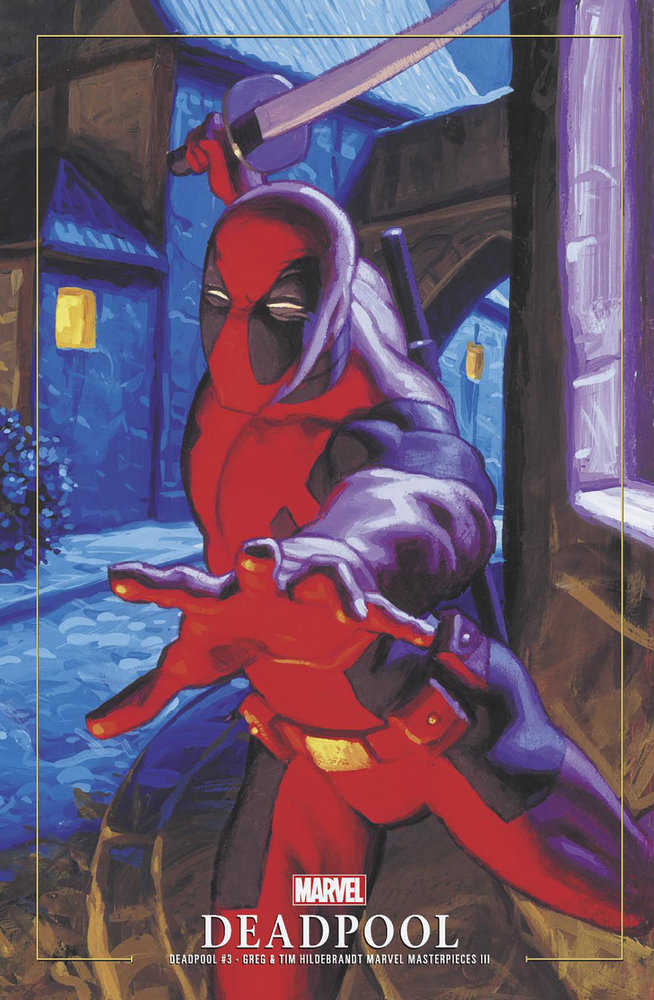 Deadpool #3 Greg And Tim Hildebrandt Deadpool Marvel Masterpieces III Variant - NM Near Mint