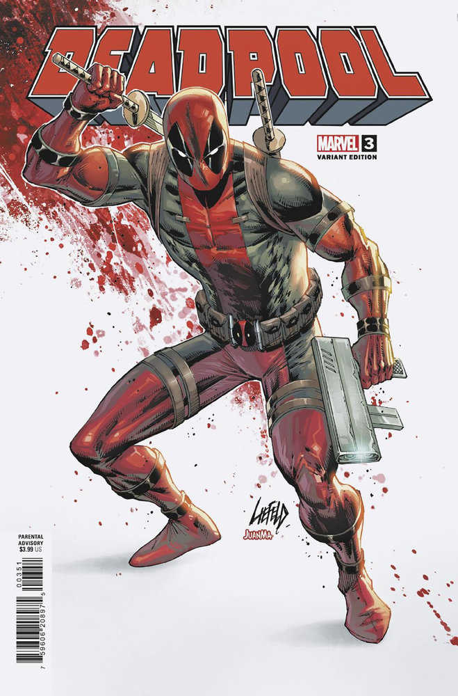 Deadpool #3 Rob Liefeld Variant - NM Near Mint