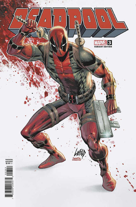 Deadpool #3 Rob Liefeld Variant - NM Near Mint
