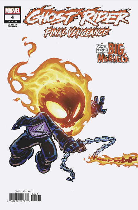 Ghost Rider: Final Vengeance #4 Skottie Young's Big Marvel Variant - NM Near Mint