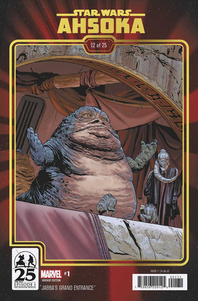 Star Wars Ahsoka #1 Sprouse Phantom Menace 25th Ann Variant - NM Near Mint