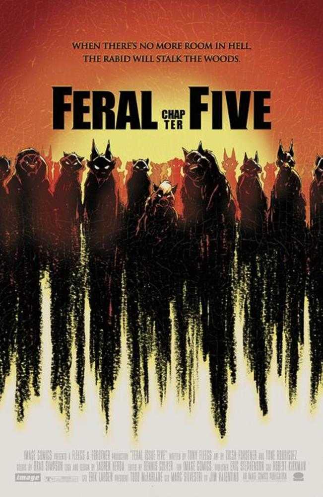 Feral #5 CVR B Tony Fleecs & Trish Forstner Movie Homage Variant - NM Near Mint