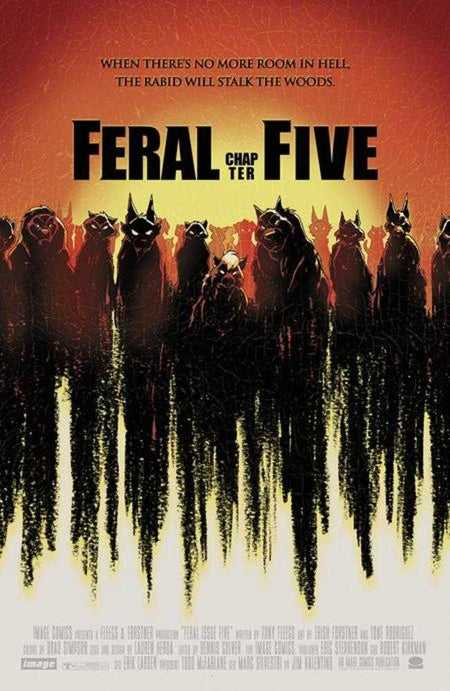 Feral #5 CVR B Tony Fleecs & Trish Forstner Movie Homage Variant - NM Near Mint
