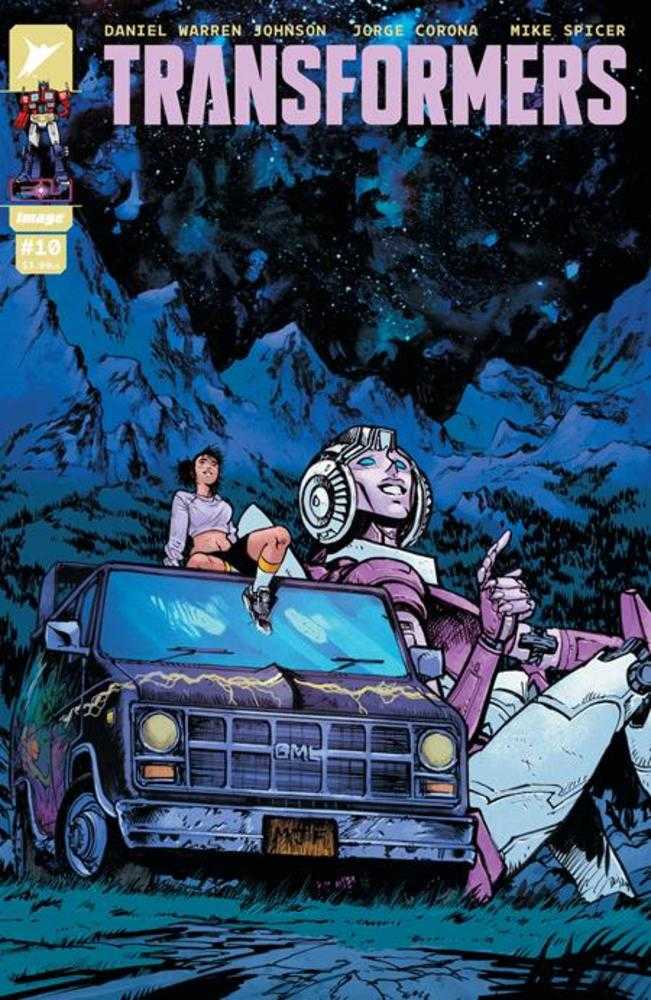 Transformers #10 CVR A Daniel Warren Johnson & Mike Spicer - NM Near Mint