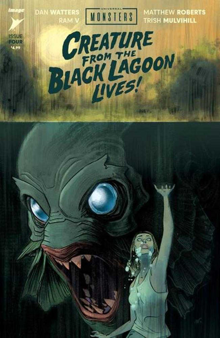 Universal Monsters Creature From The Black Lagoon Lives! #4 CVR A Matthew Roberts - NM Near Mint (Of 4)