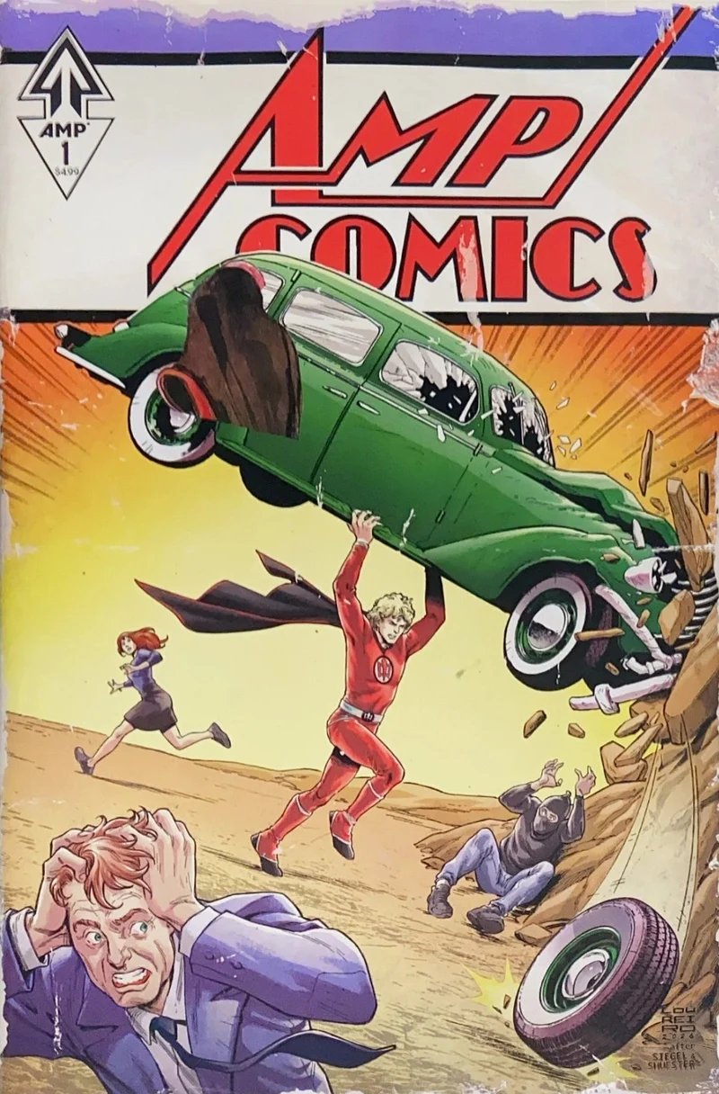 GREATEST AMERICAN HERO #1 CVR D RAFAEL LOUREIRO HOMAGE VAR [ERROR RECALLED COVER] (OF 5)