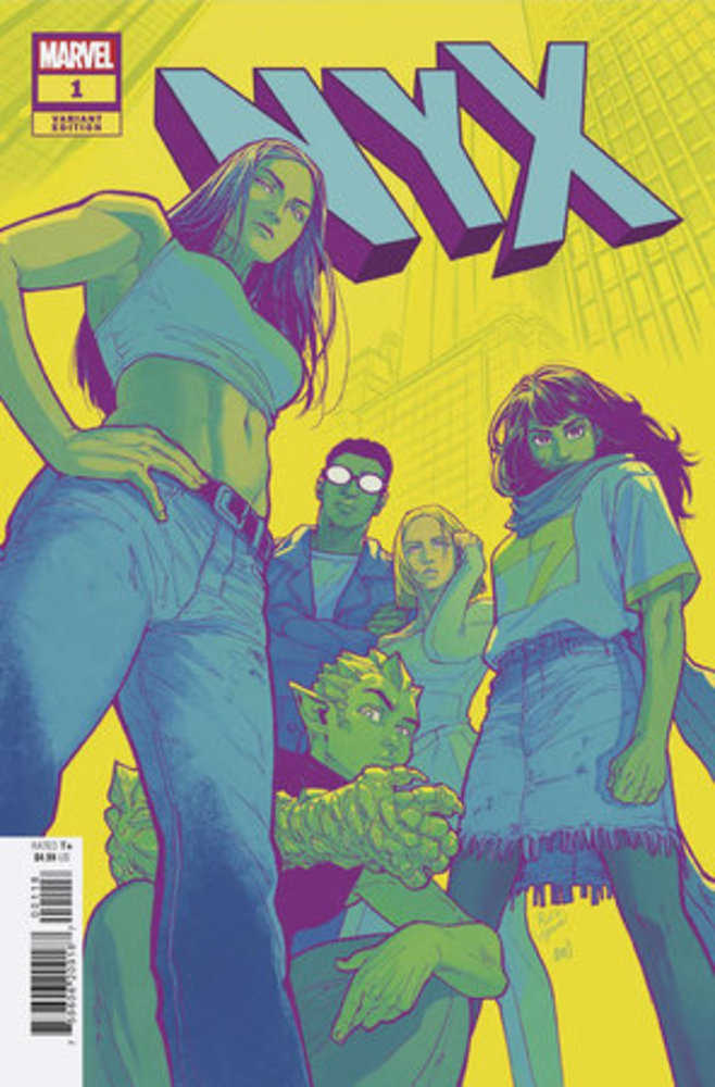 NYX #1 1:25 Variant Edition Rickie Yagawa Variant - NM Near Mint