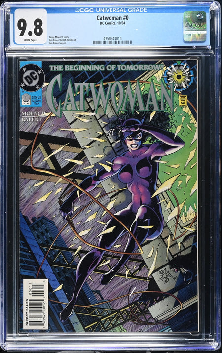 CGC 9.8 Catwoman #0 1994