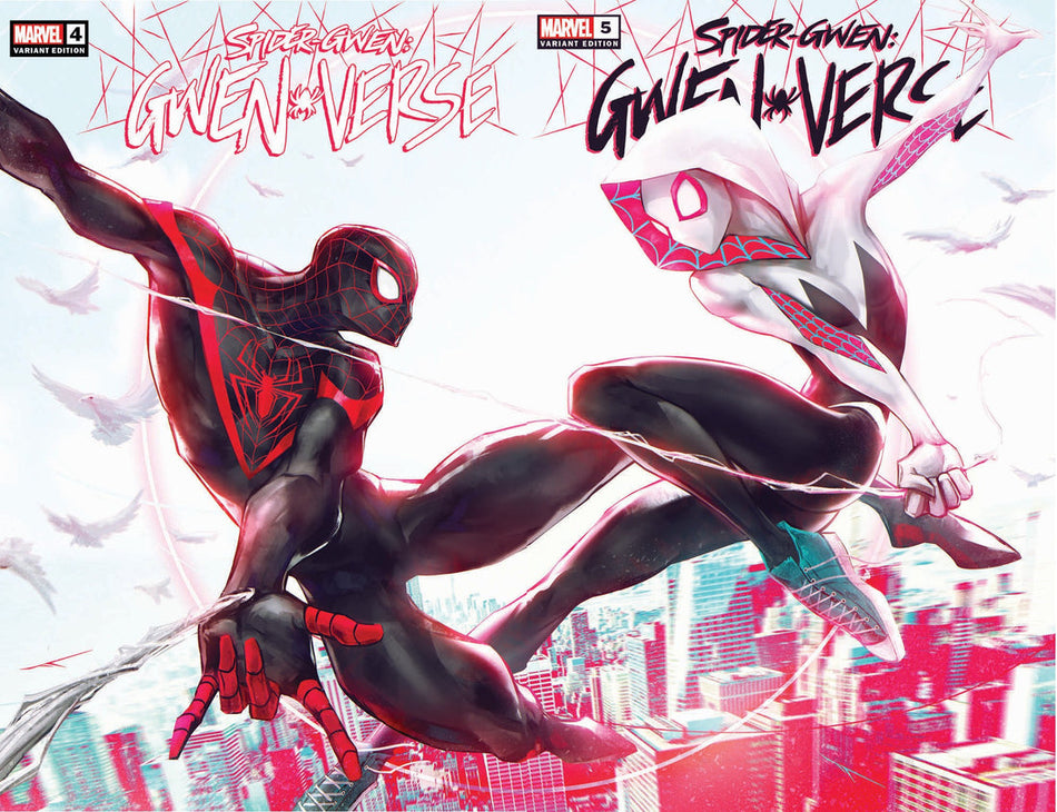 Spider-Gwen Gwenverse #4 & #5 Ivan Tao Variant SET