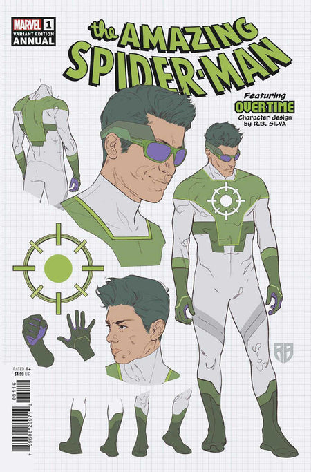 Amazing Spider-Man Annual #1 R.B. Silva 1:10 Design Variant [IW] - NM Near Mint