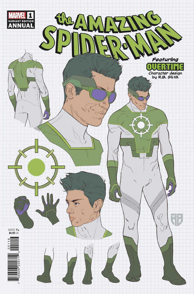 Amazing Spider-Man Annual #1 R.B. Silva 1:10 Design Variant [IW] - NM Near Mint