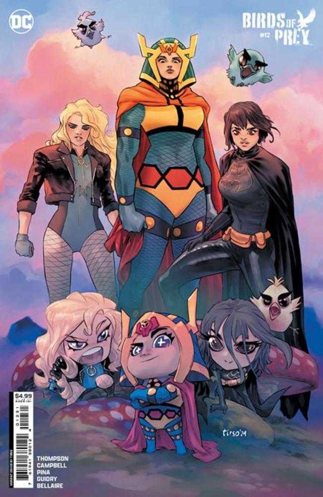 Birds Of Prey #12 CVR B Tirso Cons Card Stock Variant