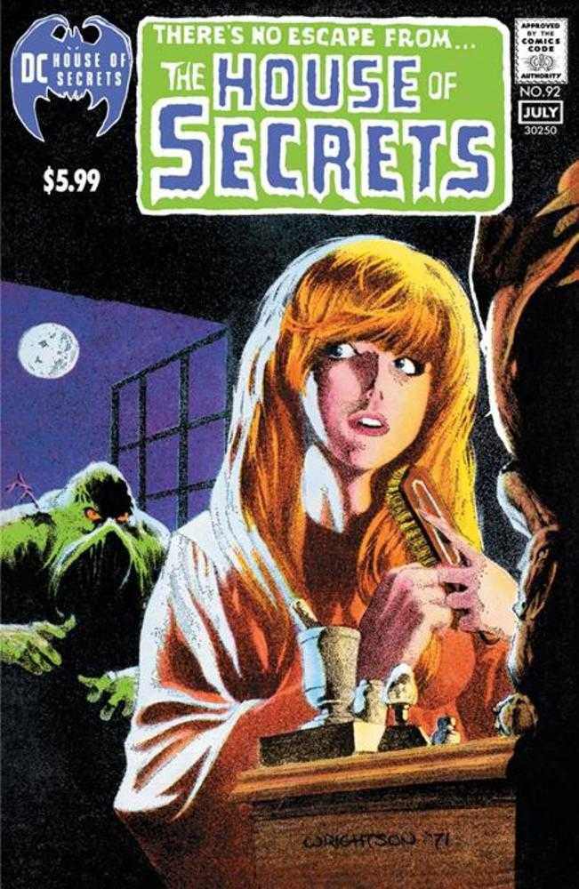 House Of Secrets #92 Facsimile Edition 2024 CVR B Bernie Wrightson Foil Variant