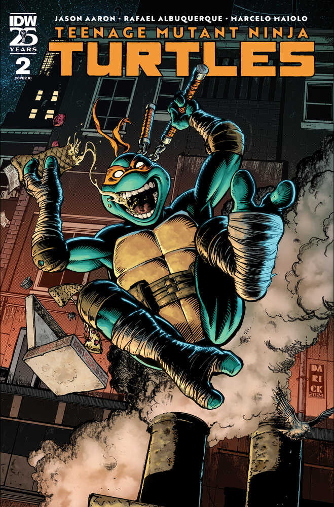 Teenage Mutant Ninja Turtles 2024 #2 1:50 Robertson Variant Edition