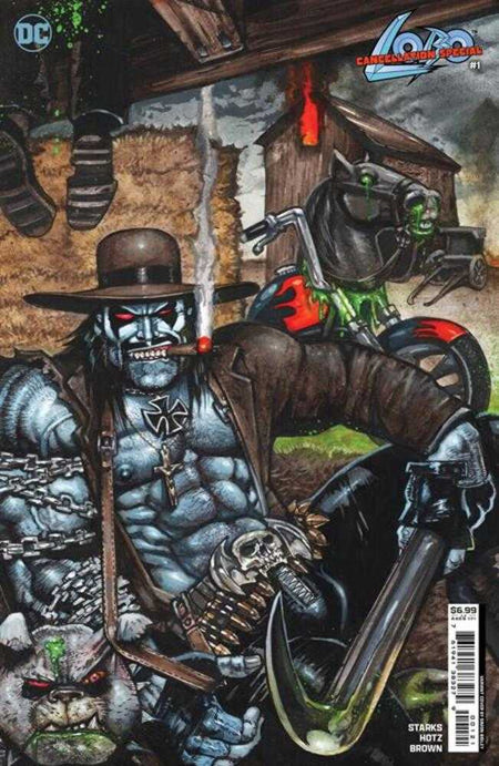Lobo Cancellation Special #1 One Shot CVR B Simon Bisley After Dark Card Stock Variant Mature