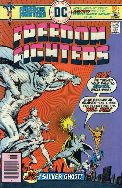 Freedom Fighters 1976 #2 - low grade - $3.99