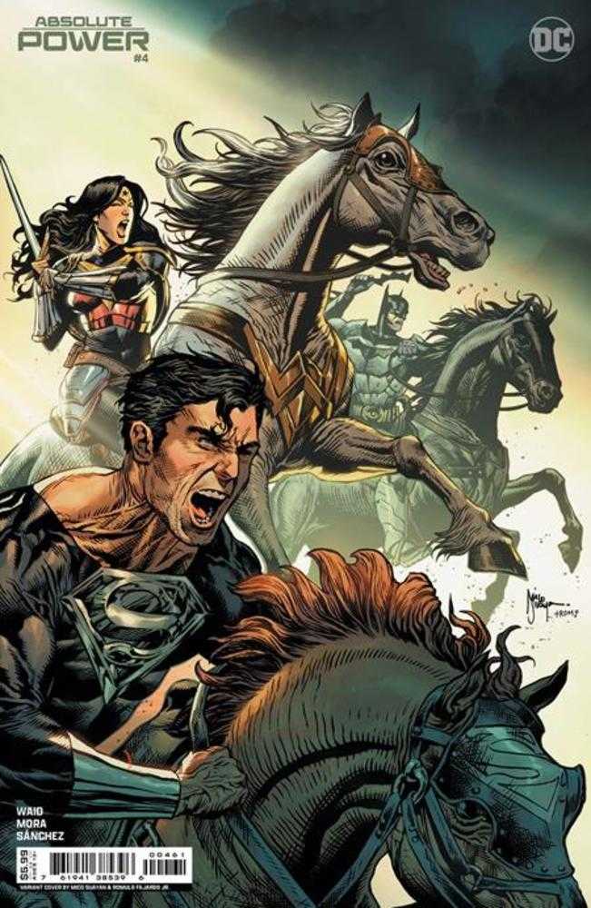 Absolute Power #4 CVR E Mico Suayan Card Stock Variant (Of 4)