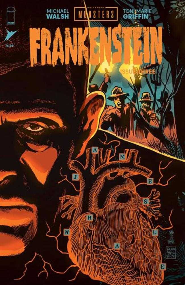 Universal Monsters Frankenstein #3 CVR C 1:10 Francesco Francavilla Connecting Variant (Of 4)