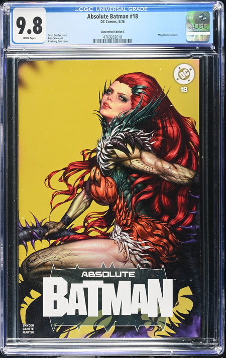 CGC 9.8 Absolute Batman #18 EOM Megacon Exclusive Trade Dress - 4769282018