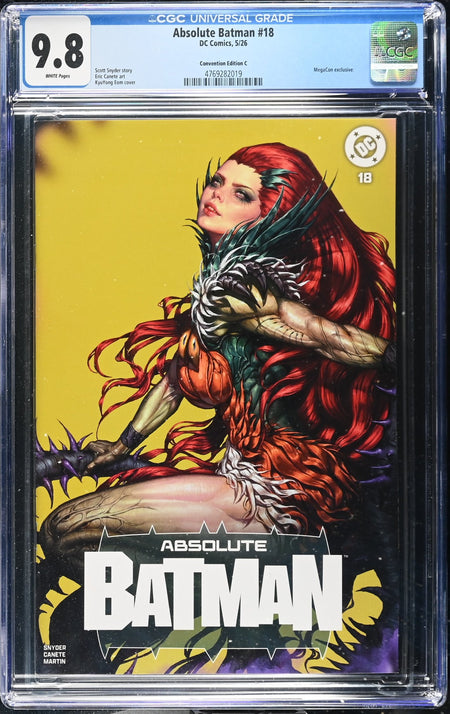 CGC 9.8 Absolute Batman #18 EOM Megacon Exclusive Trade Dress - 4769282019
