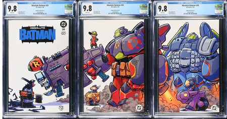 CGC 9.8 Absolute Batman #20 Skottie Young SET OF 3 Connecting Covers Limited print run of 3,000 sets