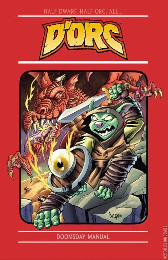 CGC 9.8 Dorc #1 Kevin Delgado 3rd Print Exclusive Variant Variant