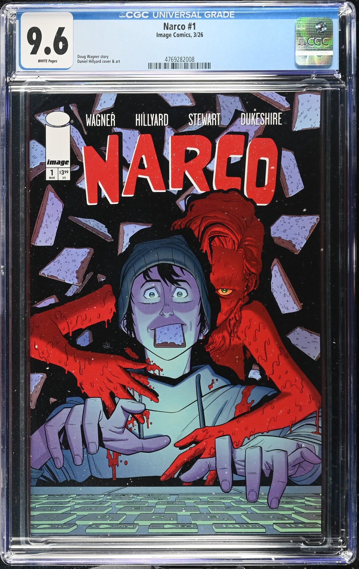 CGC 9.6 Narco #1 Daniel Hillyard & Dave Stewart