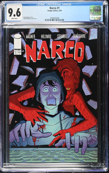 CGC 9.6 Narco #1 Daniel Hillyard & Dave Stewart