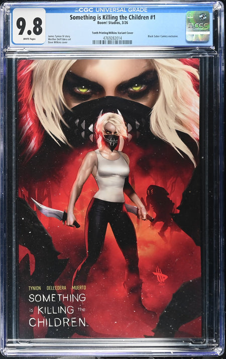 CGC 9.8 Something is Killing the Children #1 2026 10th Print Dave Wilkins Exclusive Variant