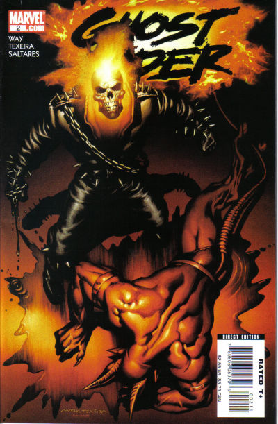 Ghost Rider 2006 #2 Direct Edition - mid-grade - $3.99