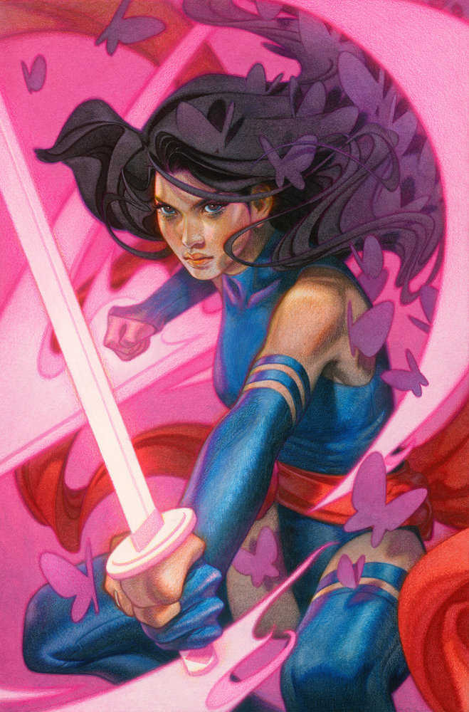 Psylocke #1 Tran Nguyen 1:50 Full Art Variant