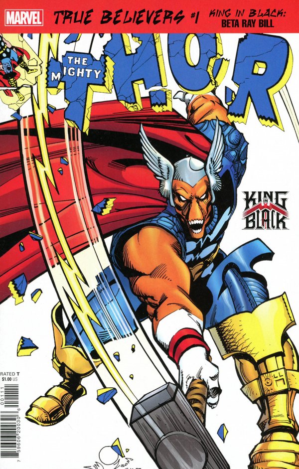 TRUE BELIEVERS KING IN BLACK BETA RAY BILL #1