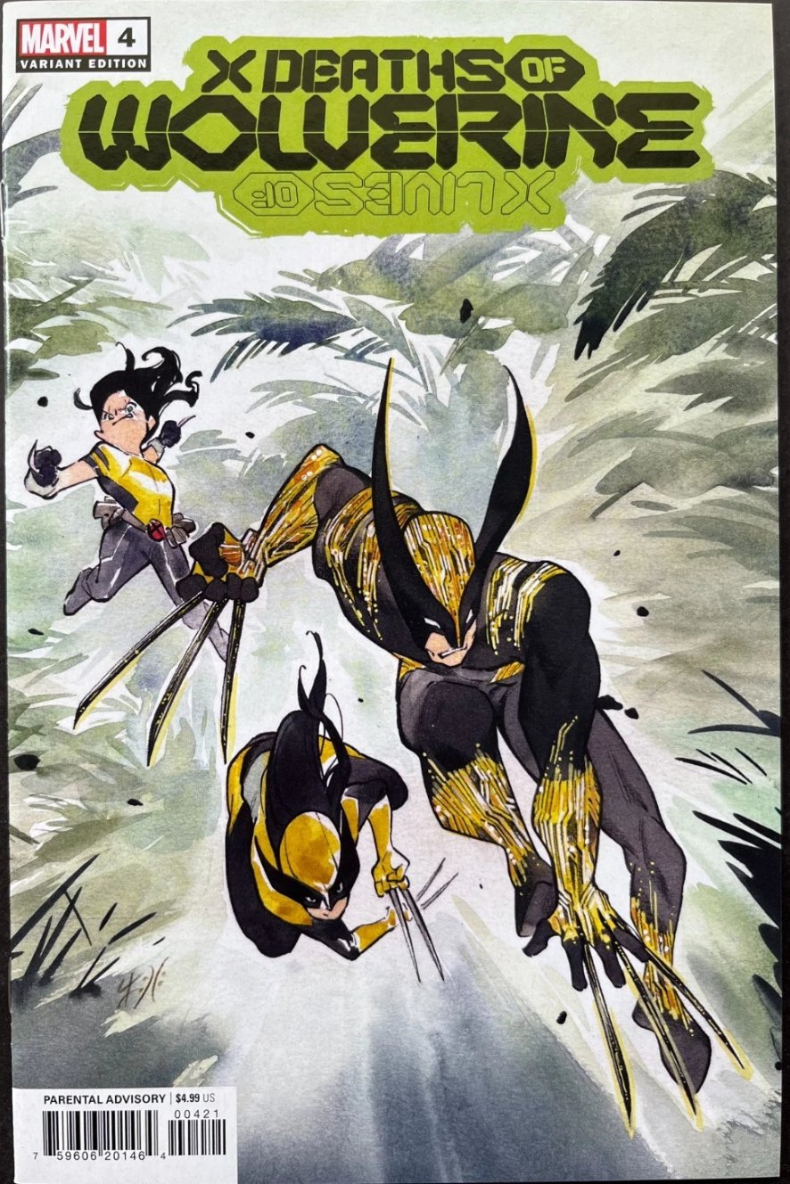 X DEATHS OF WOLVERINE #4 ANIME STYLE VAR