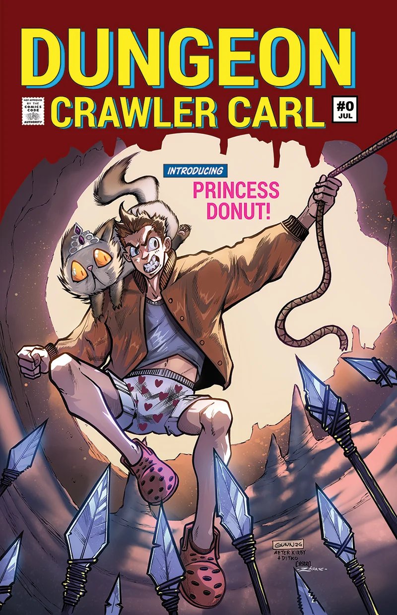 DUNGEON CRAWLER CARL SPECIAL EDITION #0 Garrett Gunn AMAZING FANTASY HOMAGE EXCLUSIVE